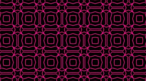 Abstract pink geometric seamless pattern background. Psychedelic Colorful bac Stock Illustration