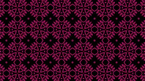 Abstract pink geometric seamless pattern background. Psychedelic Colorful bac Illustrazione stock