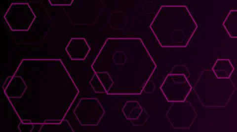 Abstract pink geometric structure background. Hexagons texture Illustrazione stock