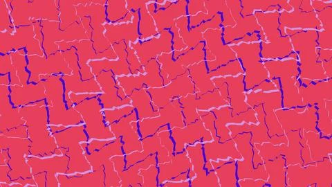 Abstract pink geometric zigzag pattern background Stockillustratie