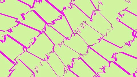 Abstract pink geometric zigzag pattern on light background Stock Illustration