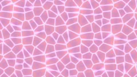 Abstract Pink Glowing Cell Pattern Loop Background Stock Footage 329458574