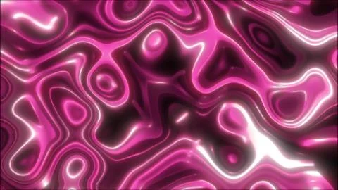 Abstract pink glowing fluid pattern with soft light reflections 스톡 일러스트