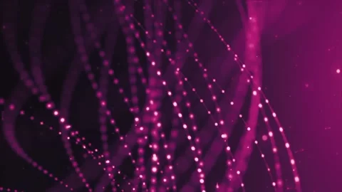 Abstract Pink Glowing Lights  Stock Footage 238688094
