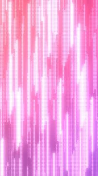 Abstract pink glowing vertical dotted light pattern with soft gradients and.. 스톡 일러스트
