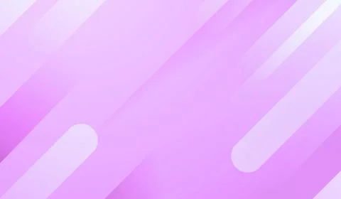 Abstract Pink Gradient Background with Diagonal Stripes and Rounded Shapes Stock Illustration