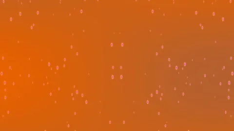 Abstract Pink Gradient Background with Floating Geometric Particle Elements Stock Footage 332608514