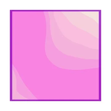 Abstract pink gradient background with smooth waves Stockillustratie