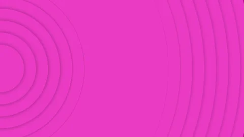 Abstract pink gradient circles pristine backdrop loop animation. Stock Footage 286409085