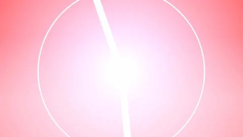 Abstract Pink Gradient Design with White Line Stock Illustration