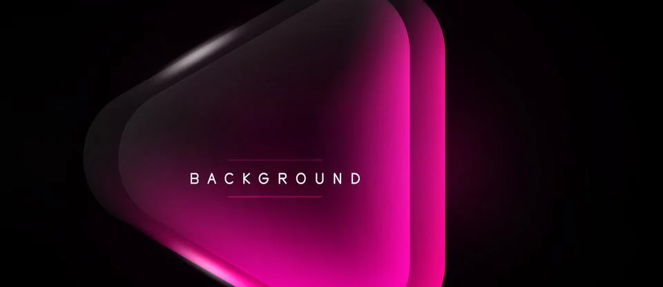 Abstract pink gradient shape over black background. Text reads background. イラスト素材