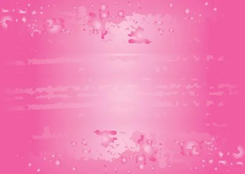 Abstract Pink Gradient Texture with Splatter and Brush stroke Effects. Stock Illustration