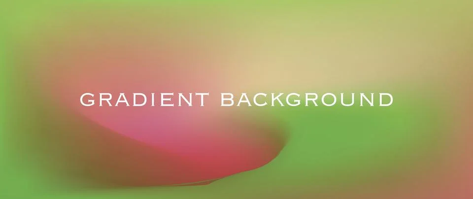 Abstract pink green gradient background. Nature gradient background. Vector Stock Illustration