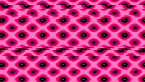 Abstract Pink Hexagonal Seamless Repeating Background Pattern Texture Stock Footage 342204694
