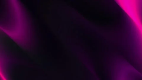 Abstract pink light waves moving across a dark background with waves flowing Stock Footage 346225162
