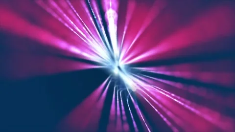 Abstract Pink Lights Glow Background Loop Stock Footage 197135594