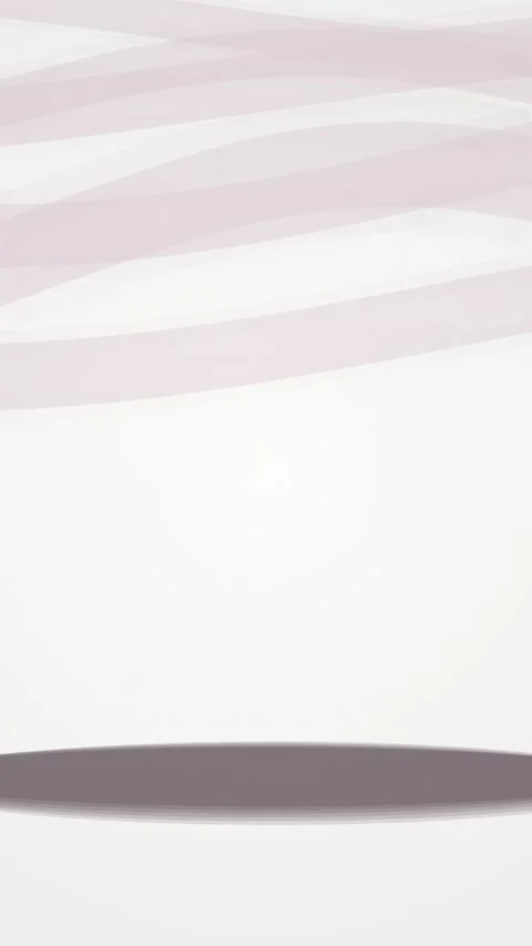 Abstract pink lines gracefully flow across a clean white background Stock Footage 327942499