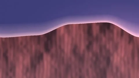 Abstract Pink Liquid Wave Moving Over Textured Brown Background Видео 347964895