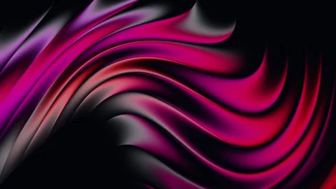 Abstract Pink Magenta Flowing Waves Background Loop 4K Stock-Footage 344108002
