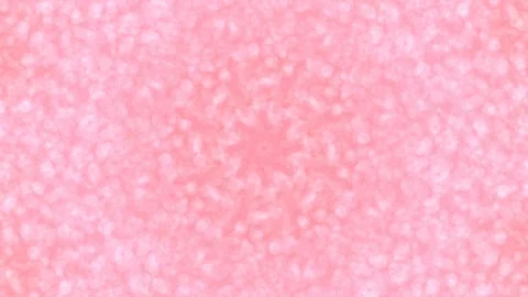 Abstract Pink Mandala Background with Soft Bokeh Lights Stock Footage 331346738