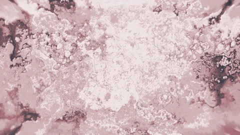 Abstract pink paints spread Stock-Footage 135472935