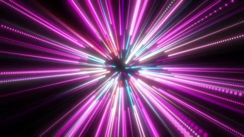 Abstract pink particle lights sphere disco ball looped background vj loop Stock Footage 309080457
