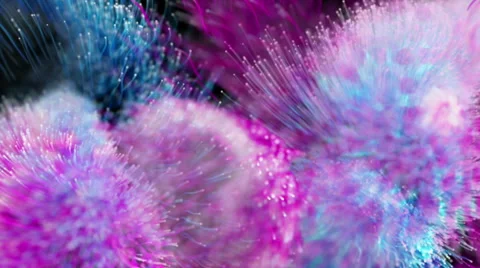 Abstract pink particles video 스톡 동영상 54546341