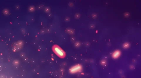 Abstract pink particles video 動画素材 61479606