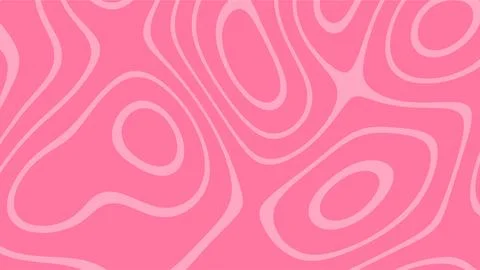 Abstract Pink Pattern with Organic Shapes and Lines for Creative Design. 스톡 일러스트