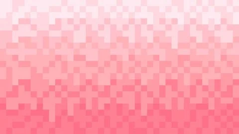 Abstract pink pixel art gradient background. 库存插图