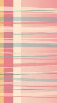 Abstract pink plaid pattern with soft pastel stripes in a modern minimal st.. Stock Illustration
