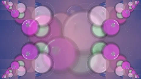 Abstract Pink Purple Circle Pattern Animation. Stock-Footage 329927507