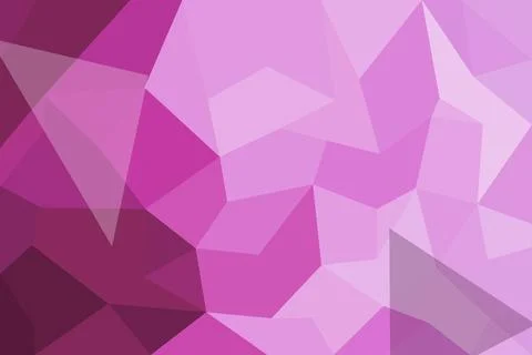 Abstract pink purple geometric pattern with polygons Stock Illustration