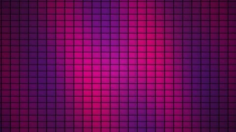 Abstract pink purple glowing pixel grid digital technology motion backgroun.. Stock Footage 346349985