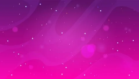Abstract pink purple gradient background with star glitter, shimmer splashes Stock Illustration