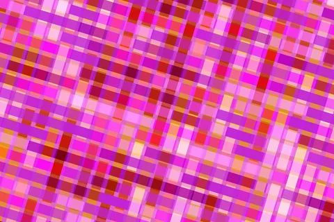 Abstract pink purple mosaic pattern with vibrant colors Stock Illustration