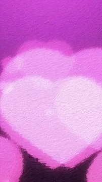 Abstract pink purple textured background with soft painted strokes Stock Illustration