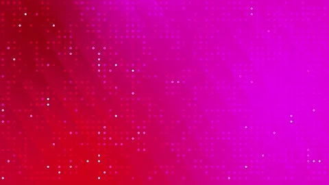 Abstract pink red background digital technology dotted lines pattern, deluxe Stock Footage 297345244