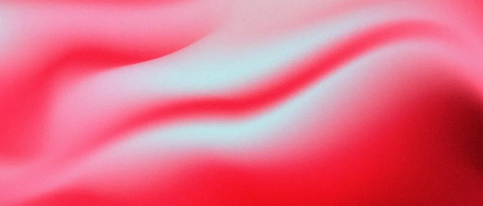Abstract pink red blurred gradient background with soft flowing wave and gr.. Stock Illustration