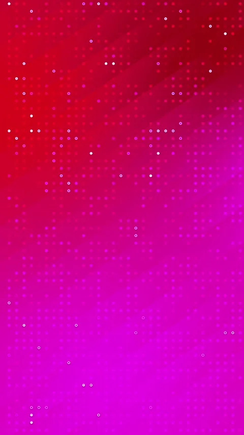 Abstract Pink Red Digital Dotted Lines Deluxe Elegant Moving Vertical 库存影片 310348894
