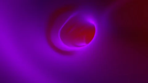 Abstract pink red gradient light inside tunnel loop animation Stock Footage 346392344