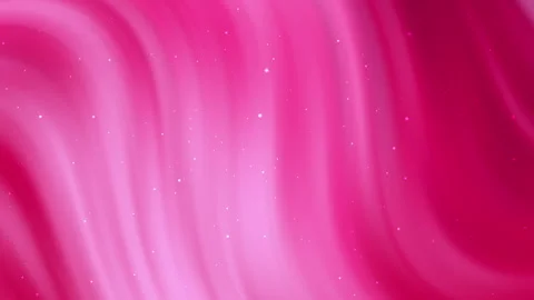 Abstract Pink Red Swirling Waves with Glittering Particles Motion Background 库存影片 344992344