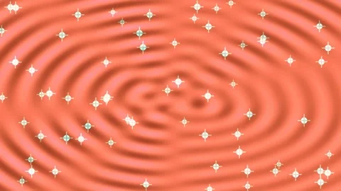 Abstract pink ripple wave background with glowing magic sparkles animation Stock Footage 335525223