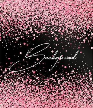 Abstract pink romantic Stock Illustration