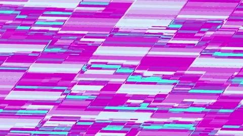 Abstract Pink Sky Blue Digital Technology Futuristic Animation VJ Visuals 스톡 동영상 290072685