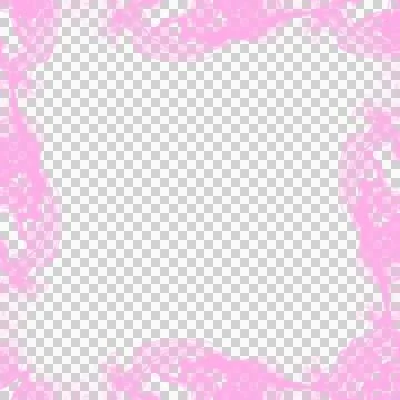 Abstract Pink Smoke Frame Foto stock