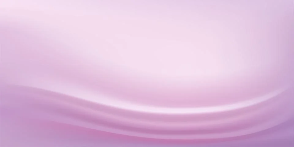 Abstract pink smooth waves background Stock Illustration