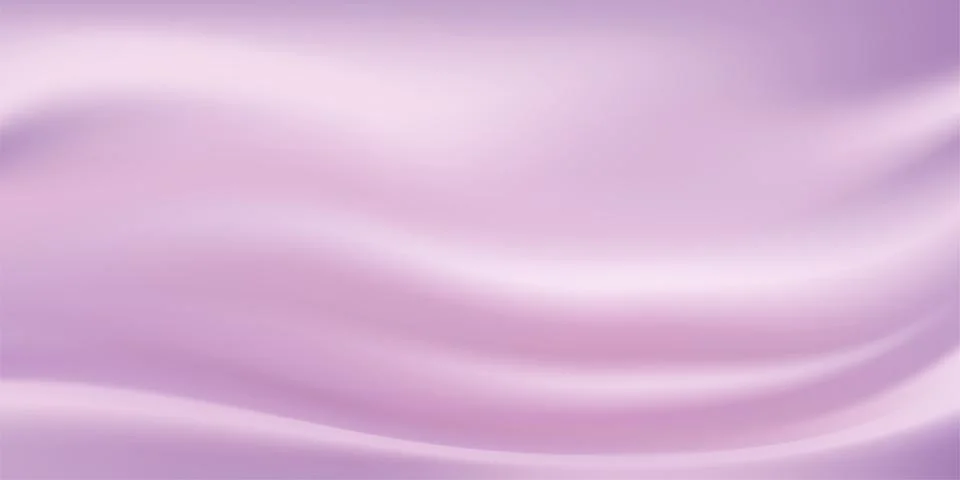 Abstract pink smooth waves background Stock Illustration