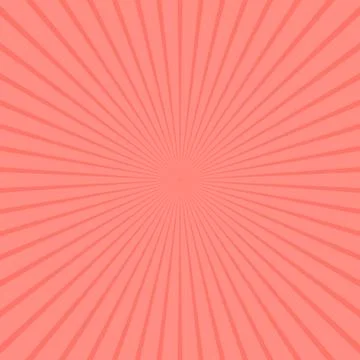 Abstract pink sunbeams background. Vector illustration. Stock Illustration