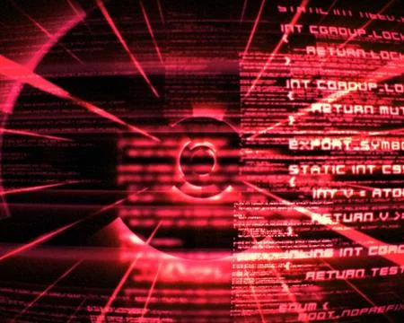 Abstract pink text Stock Illustration